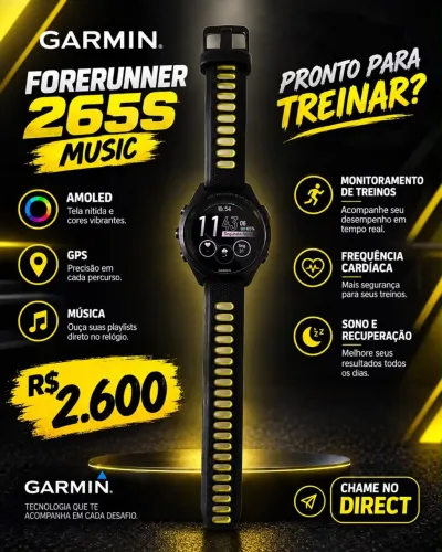 Garmin Forerunner 265s Music