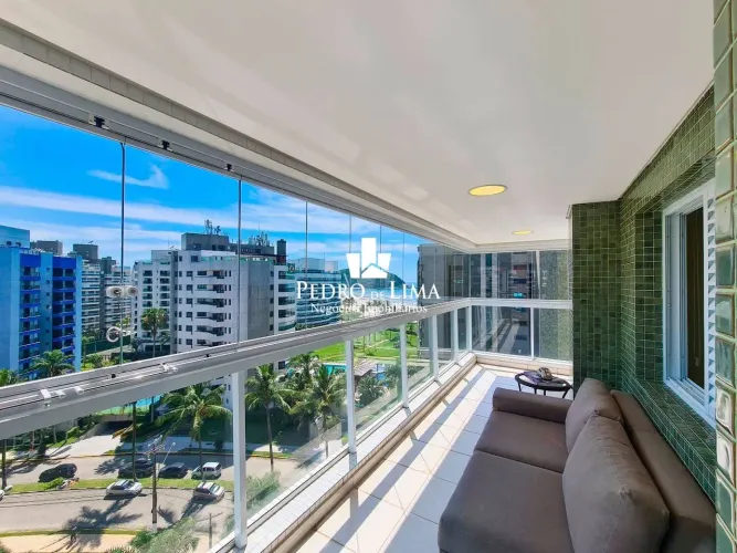 Cobertura com 4 dormitórios para alugar, 192 m² por R$ 3.500/dia - Riviera Módulo 6 - Bert