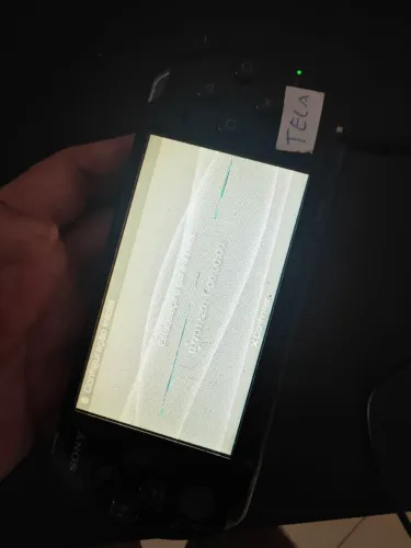 Psp 3000 tela ruim
