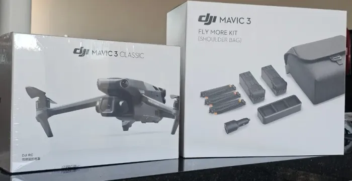 Drone DJI Mavic 3 Classic Fly More Kit (Com tela) BR - DJI023