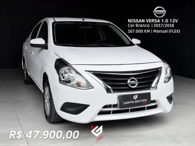 Nissan Versa 1.0 12V Flexstart 4P Mec. 2018