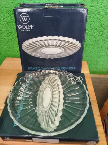 Conjunto de pratos de sobremesa Wolff