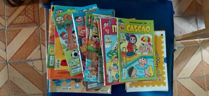 Lote de 20 revistas da Turma da Mônica