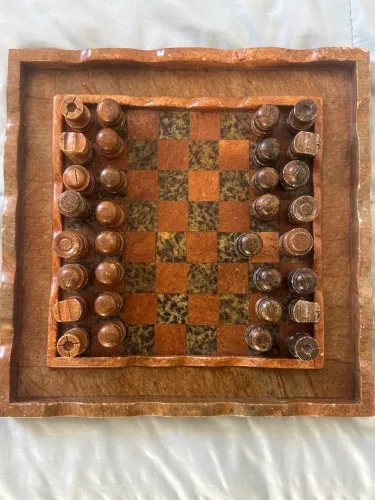 Jogos de xadrez em pedra de sabão 2005 relíquia