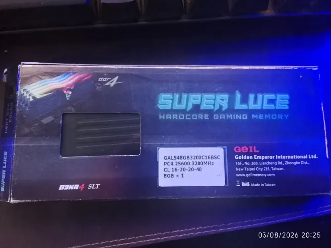 MEMÓRIA DDR4 8GB