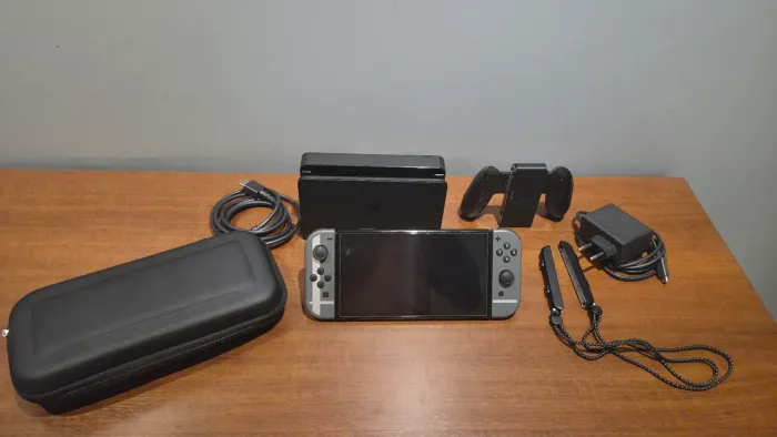 Nintendo Switch oled edição Super smash bros