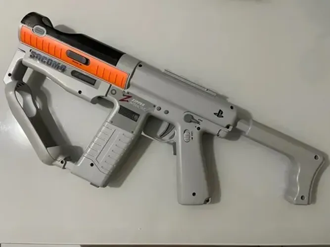 Controle navigator, controle de movimento, câmera e controle sharpshooter.