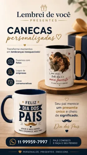 Canecas personalizadas