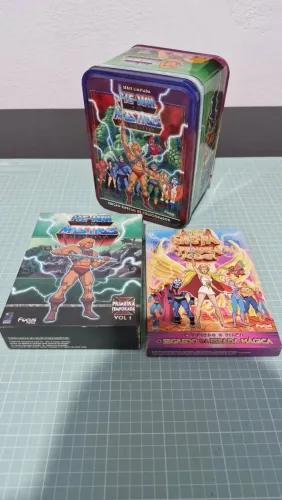 DVD BOX HE-MAN E SHEE-RA COM LATA
