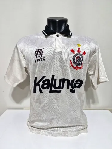 Camisa Corinthians Kalunga anos 90