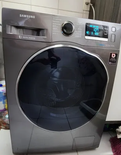 Lava e Seca Samsung EcoBubble 10,2kg / 6kg - Digital Inverter - R$ 900
