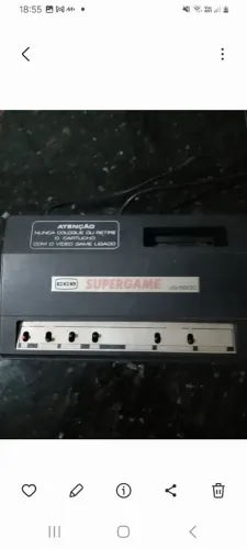 VideoGame CCE /Não esta funcionando,4 Controles  2 Funcionando  e 2 Não 