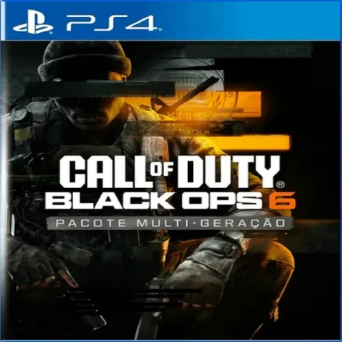 Call of Duty Black Ops 6 - Cross-Gen Bundle PS4 ou PS5 - Código de 12 digitos