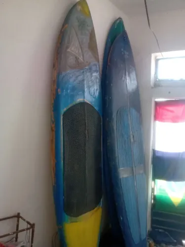 pranchas de Sup são 3 baixei pra vender logo oportunidade 