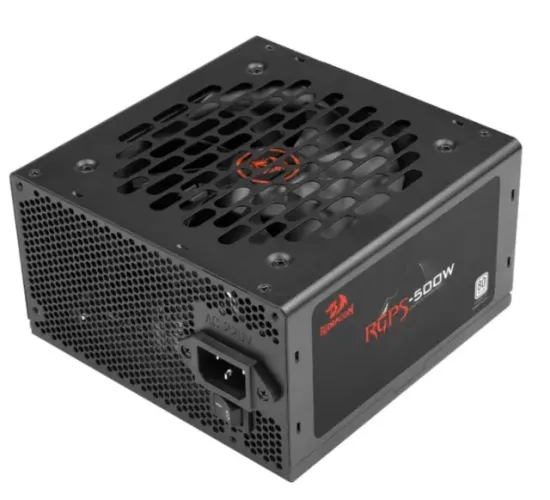 Fonte Gamer Redragon RGPS-500W - 80 Plus White - ATX PFC Ativo - Nova - Mais 2 Brindes !