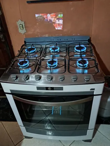 Fogão Brastemp clean 6 bocas em ótimo estado
