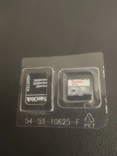 CARTÃO MICRO SD SAN DISK 64GB