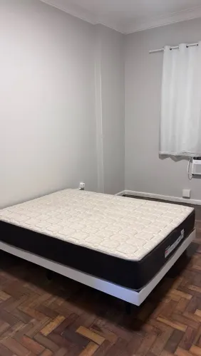 Box + colchão de casal ortobom