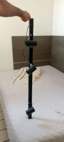 Luminária trilho de iluminação