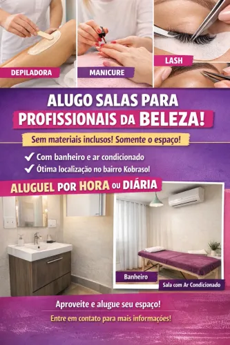 ? ALUGO ESPAÇO PARA PROFISSIONAIS DA BELEZA - KOBRASOL