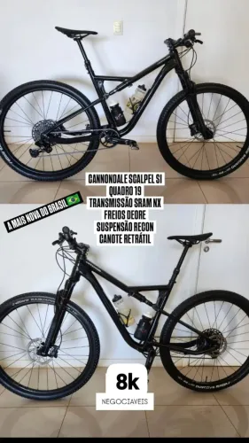 Bicicleta Cannondale Scalpel Si