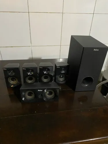 Caixas de som home theather Philco