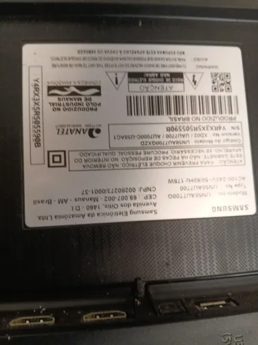 Vendo esse televisor Samsung  de 58 polegadas 