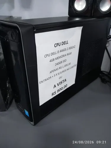 CPU DELL i5 4GB 240SSD