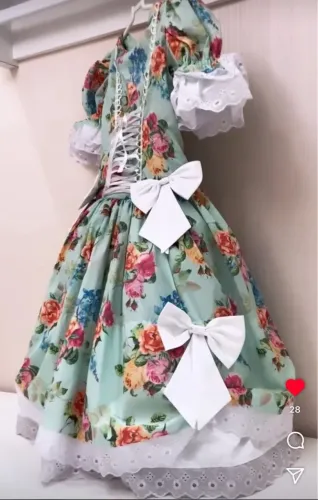 Vestido junino via flora tam 2 anos