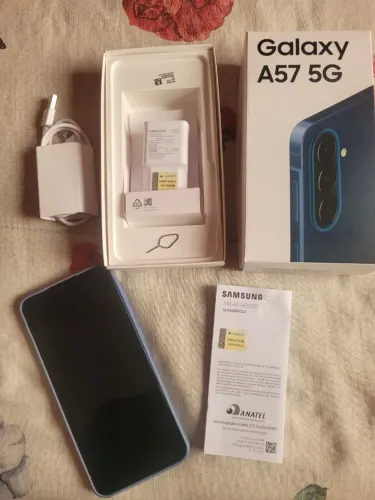 Celular Galaxy a57 , memória RAM 8gb, 128 gb,