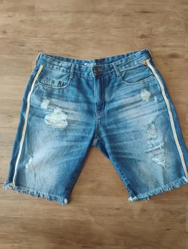 Bermuda Jeans Masculina Khelf
