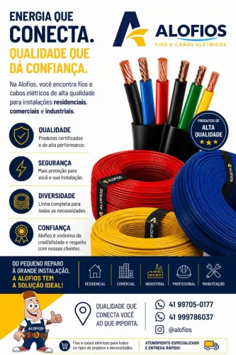 fios e cabos elétricos