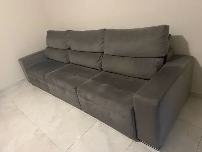 Sofá reclinável