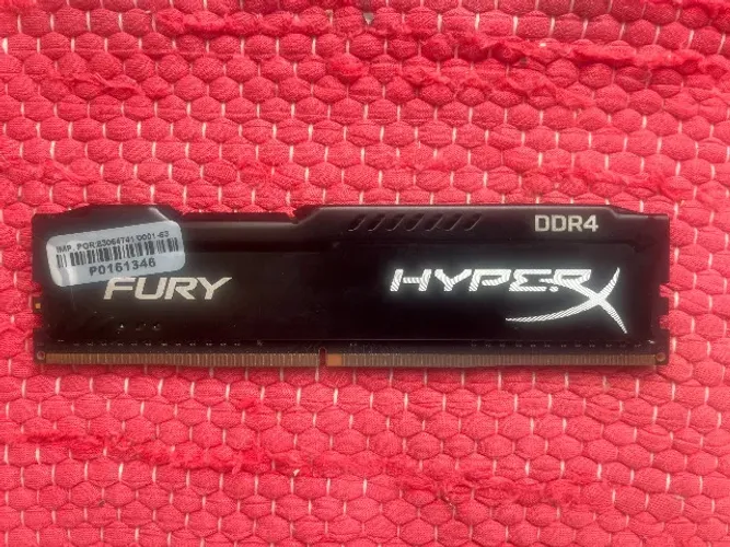 Memória Ram, DDR4, 2666MHz, HyperX Fury, 1 x 8Gb