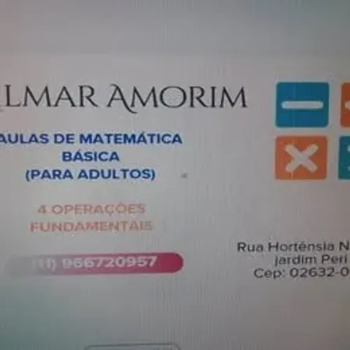 Aulas de Matemática básica (Para adultos)