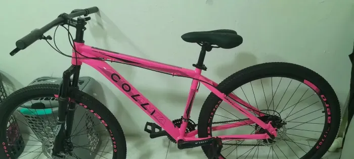 Bicicleta Colli Quadro Em Alumínio 21marchas Aro 29 Cor Rosa