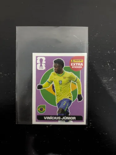 Vinicius Júnior- Figurinha Extra - Álbum copa do mundo 2026