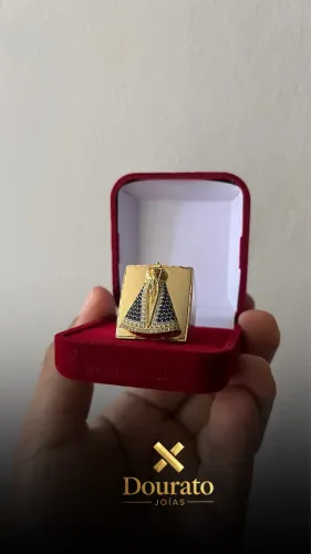 Anel Masculino banhado a 10 milésimos de ouro