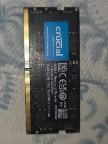 Memória ram ddr 5 Crucial 4800
