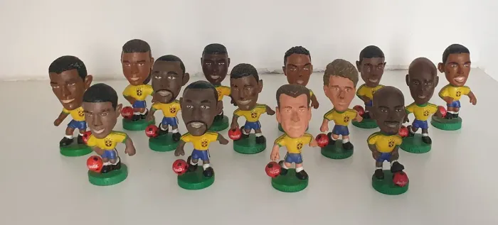 Miniaturas da Seleção Brasileira (Coca-Cola 1998) - Coleção Clássica