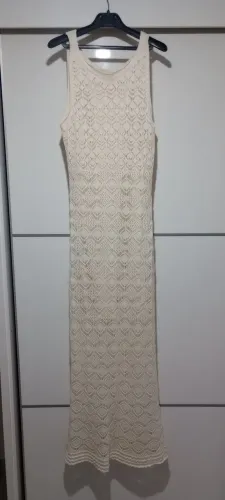 Vestido de crochê