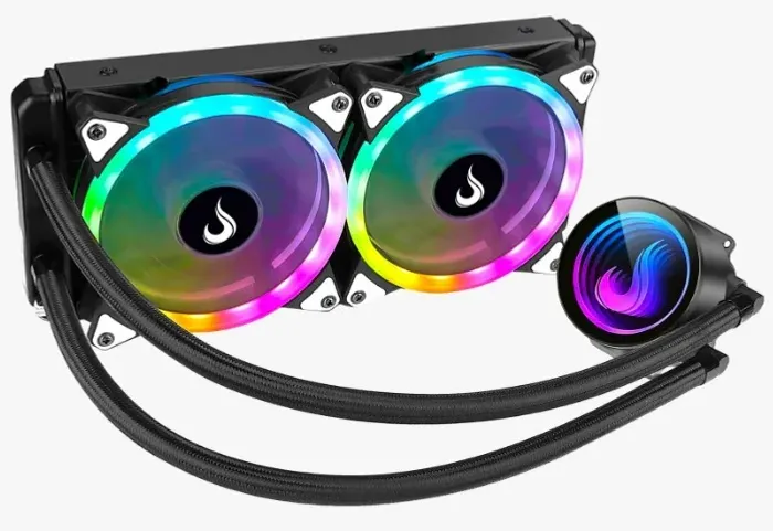 Water Cooler Gamer Rise Mode, ARGB, Intel e AMD, 240mm, Preto - RM-WCB-04-ARGB