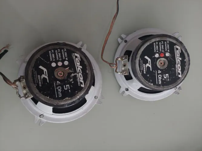 Par auto falante falcon 5" quadriaxial 50 w rms fc 260 q5