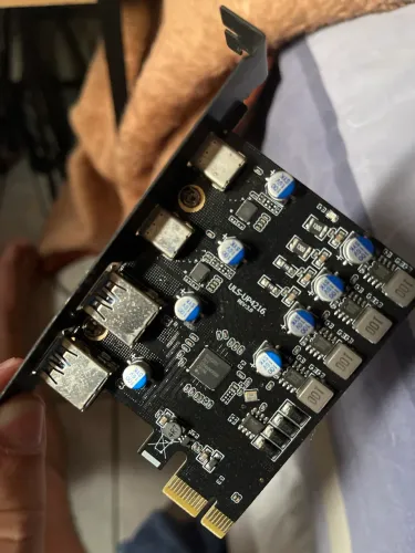 Placa PCIe USB 3.0/USB-C - 4 Portas - 2x USB-A + 2x USB-C