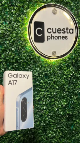 Samsung A17 256GB PRETO E PRATA