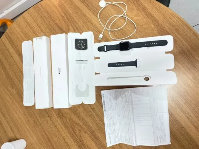 Apple Watch Series 3 42mm Original + Caixa + Carregador | Bateria 88%
