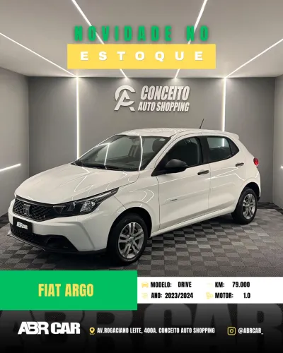 Fiat Argo 1.0 6V Flex. 2024