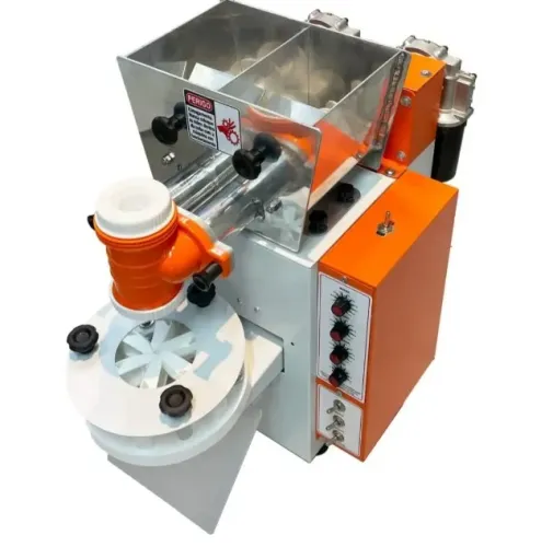 Máquina para produção de salgados Compacta Mix, nova, na caixa