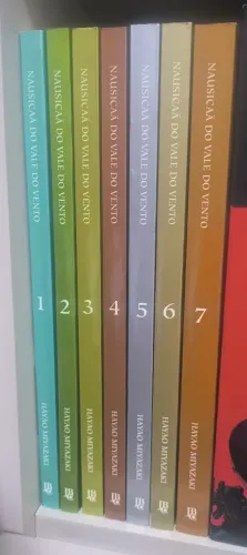 Mangá "Nausicaä do Vale do Vento" - COMPLETO + Pôster 