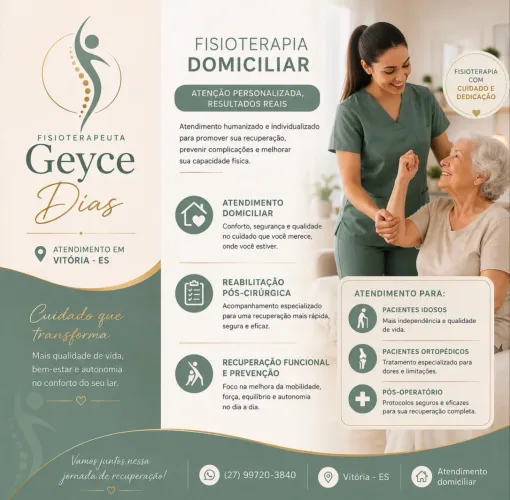 FISIOTERAPIA DOMICILIAR - VITÓRIA ES